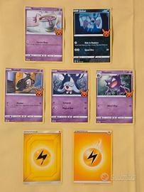 Set Carte Pokémon TCG – Haunter, Zubat e altri 👻