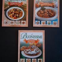 Libri cucina "i buonissimi" primi, secondi, desser