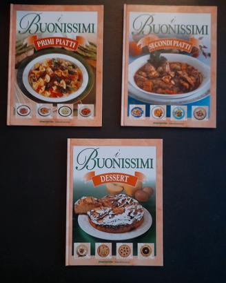 Libri cucina "i buonissimi" primi, secondi, desser