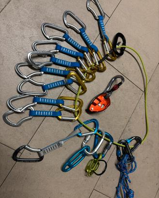 Materiale arrampicata
