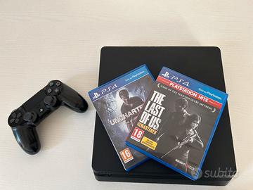Ps4 Slim+controller+2 giochi