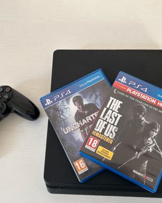 Ps4 Slim+controller+2 giochi