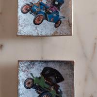 Coppia Antichi Piattini Royal Porzelan 