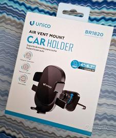 Porta cellulare auto UNICO BR1820 Bocchette Aria N