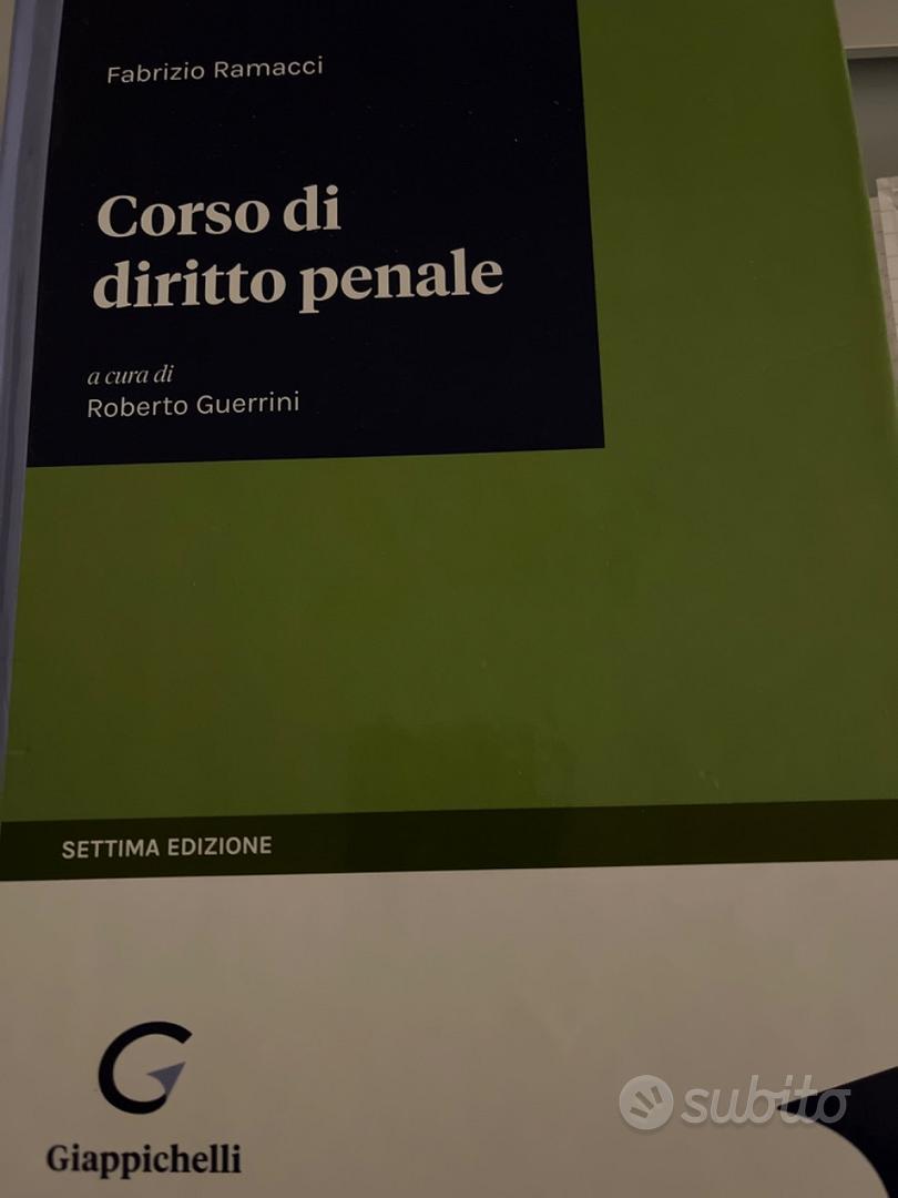 Corso di diritto penale - Libri e Riviste In vendita a Terni