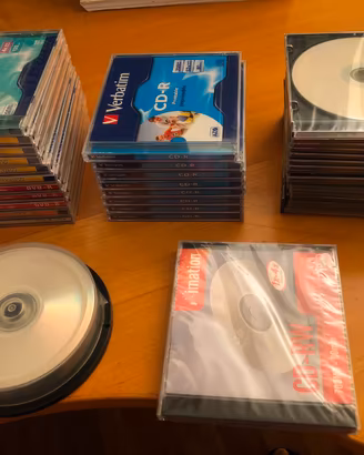 Blocco DVD e CD vergini