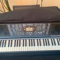 Pianola tastiera Farfia 61 tasti scuola, accessori