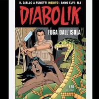 Fumetto Diabolik fuga dall' isola C.E.R.C.O.