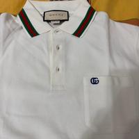 Polo gucci bianca S oversize