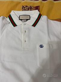 Polo gucci bianca S oversize