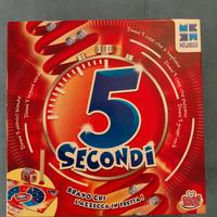 5 secondi. Gioco in scatola