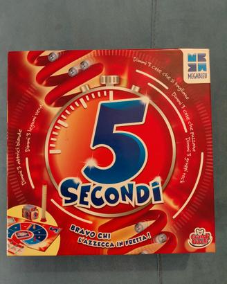 5 secondi. Gioco in scatola