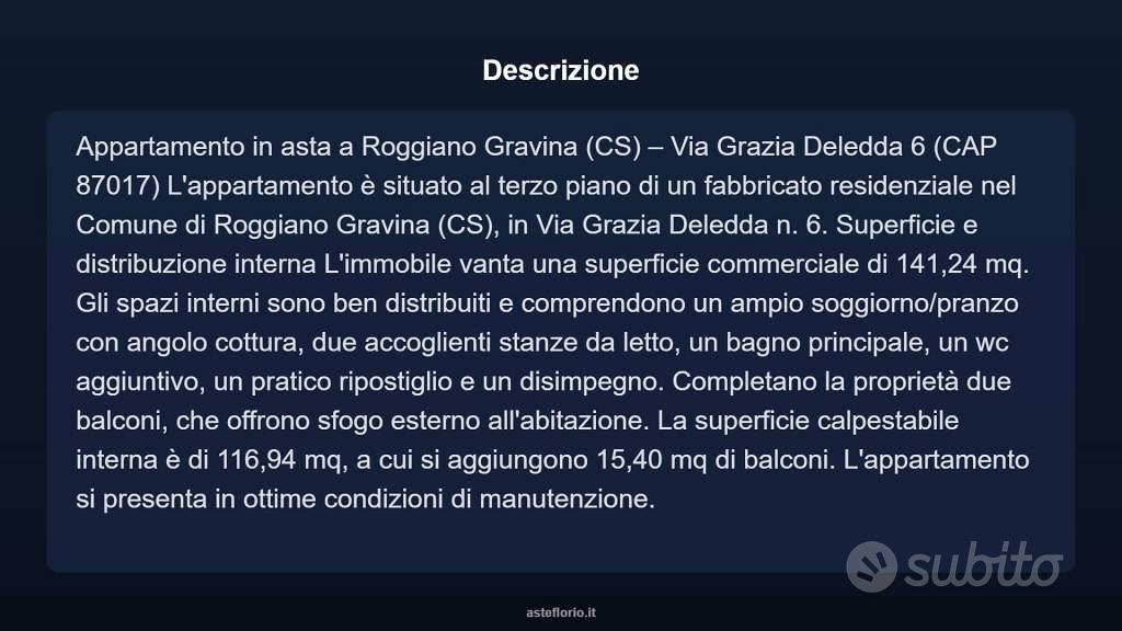 Appartamento – Roggiano Gravina, Cosenza - Vista 4