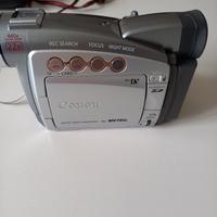 videocamera marca Canon pari al nuovo