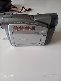 videocamera marca Canon pari al nuovo