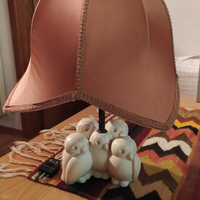 Lampada abat jour decorata