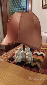 Lampada abat jour decorata