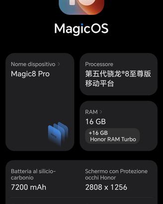 honor . magic 8 pro 