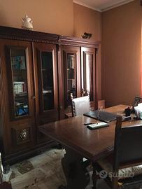 Scrivania + libreria per tavernetta/ufficio/salone