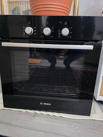 forno elettrico Bosch + frigorifero Rex a incasso.