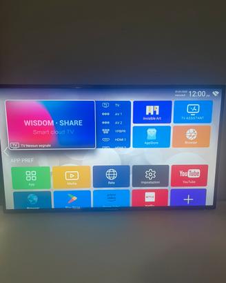 Smart tv con app social