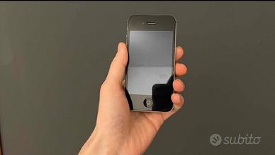 iPhone 4s -- FUNZIONANTE 32GB nero