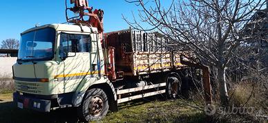 CAMION NISSAN con GRU FASSI F 80.22