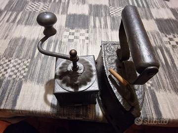 TRITASALE E FERRO DA STIRO D'EPOCA , VINTAGE
