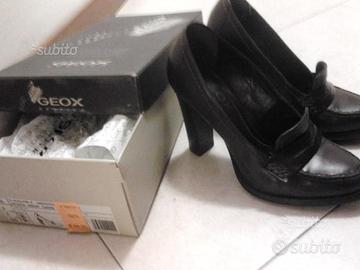 Scarpe col tacco GEOX MARRONE N 36 TACC0 10 cm