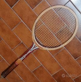 Racchetta da tennis vintage Spalding in legno