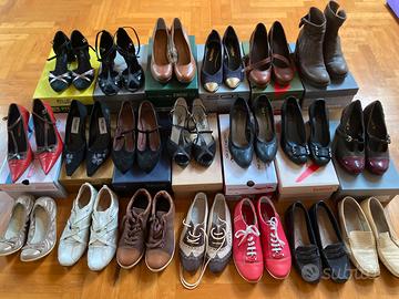 Stock 20 Paia Scarpe Donna 36/37 - Buono stato