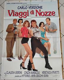 Manifesto poster orig.le da cinema Viaggi di nozze