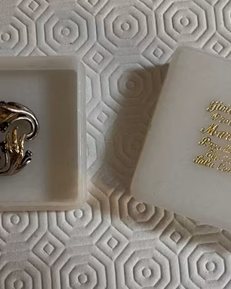 Spilla Vintage in Argento e Granati