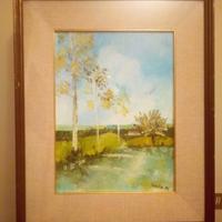 OLIO SU TELA - M. Valla – cm.30x40-corn.46x56