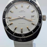 Marvin Starfish Automatic vintage diver watch 