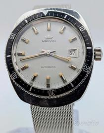 Marvin Starfish Automatic vintage diver watch 