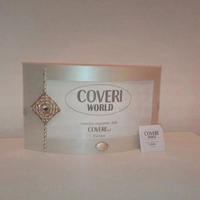 Portafoto curvo cornice argento vetro Coveri