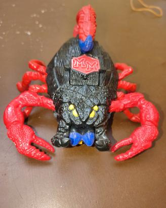 robot  mighty max red scorpion