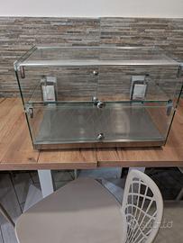 vetrina espositiva da bar