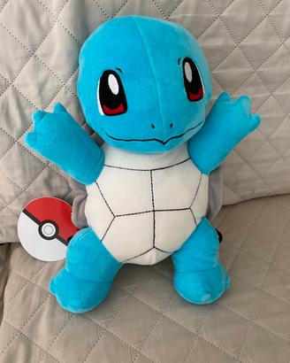 Peluche squirtle pokemon zaino