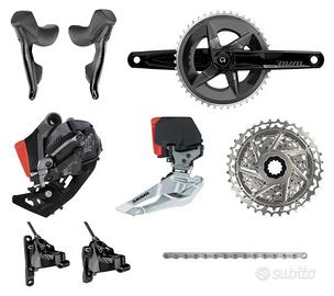 Gruppo elettronico SRAM Rival AXS 2x12V Disc