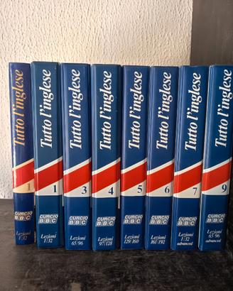 Tutto l'inglese Curcio BBC corso audiocassette.