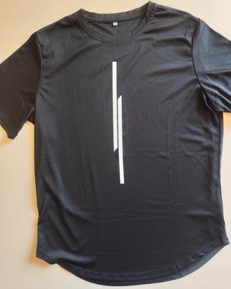 T-shirt nera Uomo xl