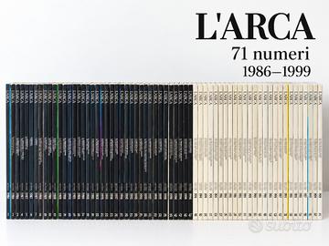 L'ARCA_ 71 numeri  dal n° 1 (1986) al 1999