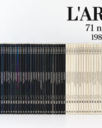 L'ARCA_ 71 numeri  dal n° 1 (1986) al 1999