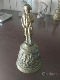 Campana da tavolo vintage in ottone Napoleone
