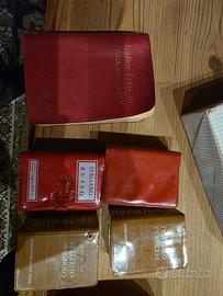 lotto 5 mini dizionario vintage 