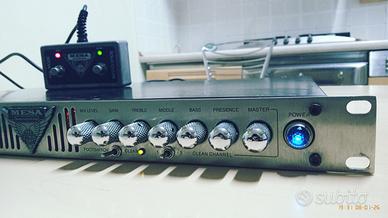 preamplificatore rack valvolare Mesa per chitarra