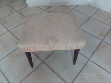 Poggia piedi sgabello panchetta poggiapiedi vecchi