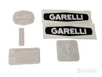 GARELLI GULP MATIC LUSSO kit completo ADESIVI COLO